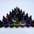 7mm Multi Colours – Lite Pyramid Spikes