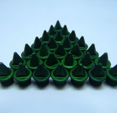 5mm Green – Lite Pyramid Spikes